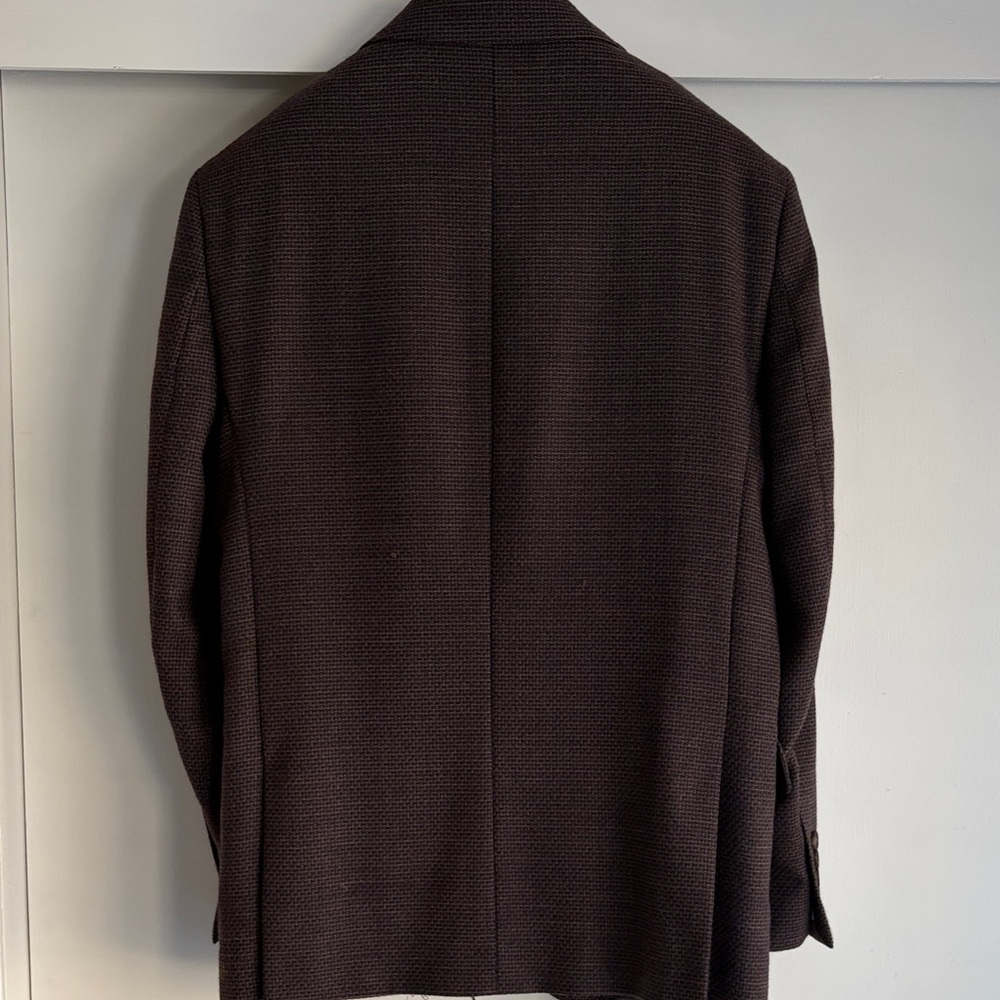 Jos. A. Bank Rich Brown Textured Blazer - Picture 4 of 9